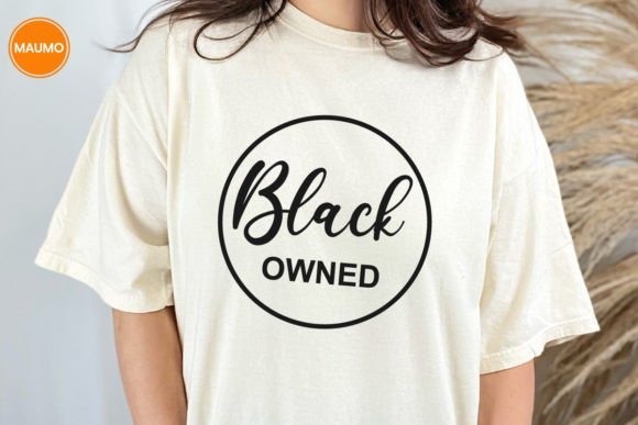 Black Owned SVG Business Quote: Graphics & Illustrations