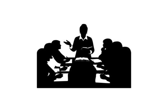 Business Team Meeting with Female Leader