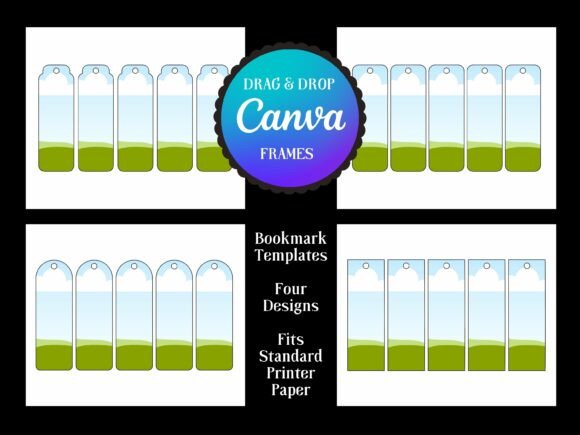 Canva Bookmark Templates: Graphics for Digital Sellers