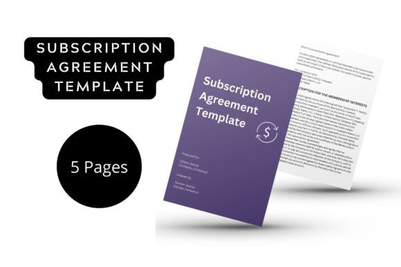 Subscription Contract Template PDF